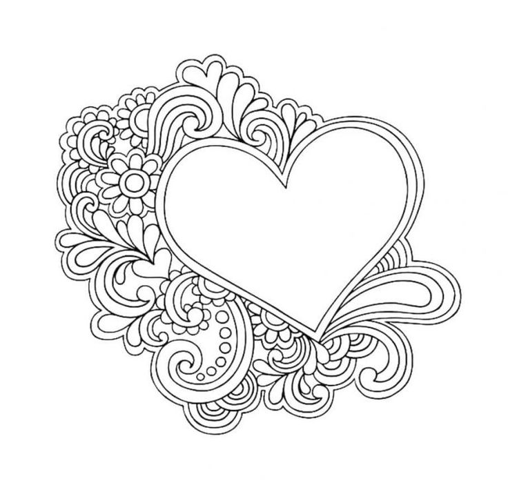 Doodle coloring pages
