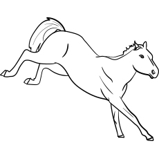 Top free printable horse coloring pages online