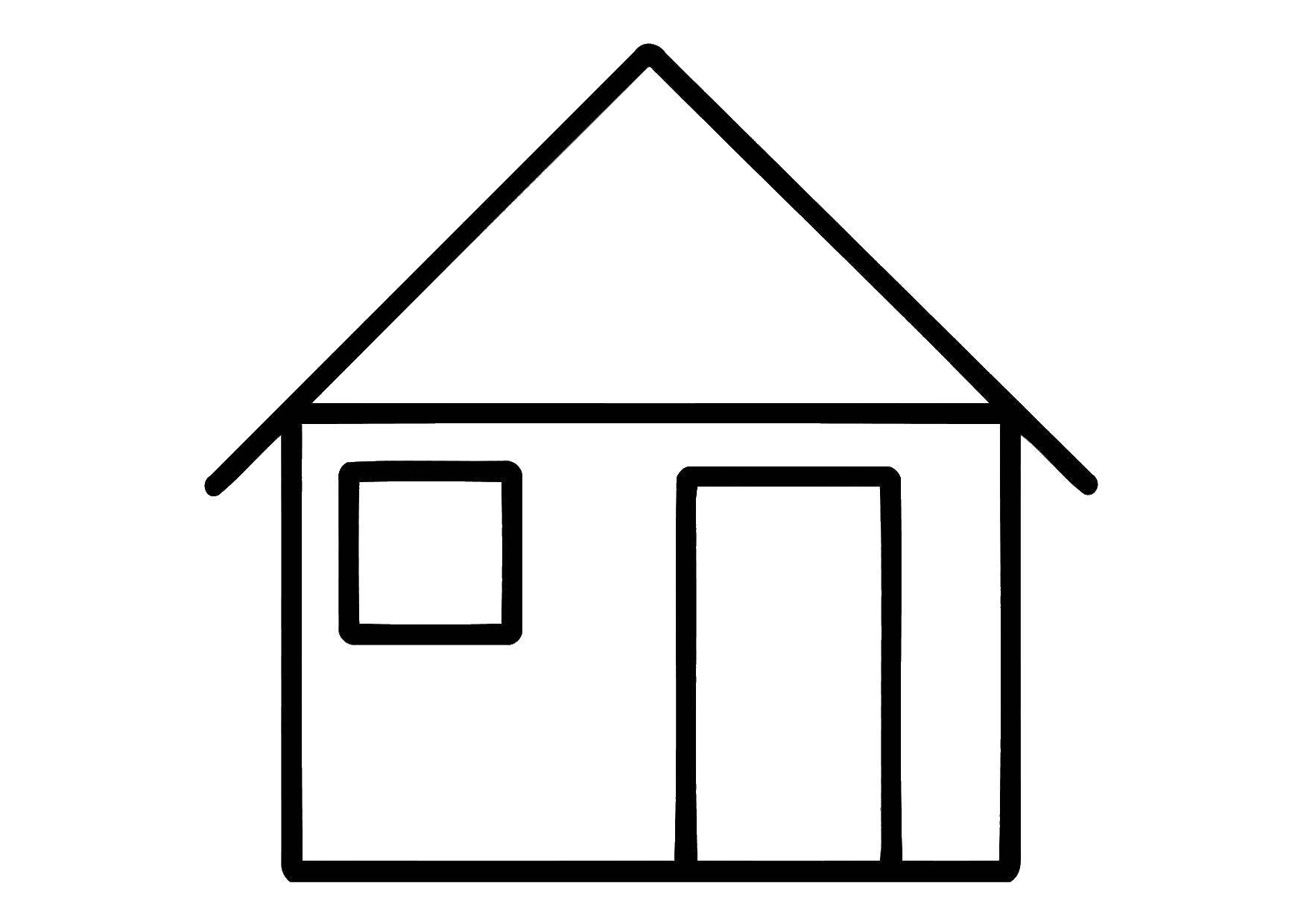 Online coloring pages coloring page house coloring pages house download print coloring page