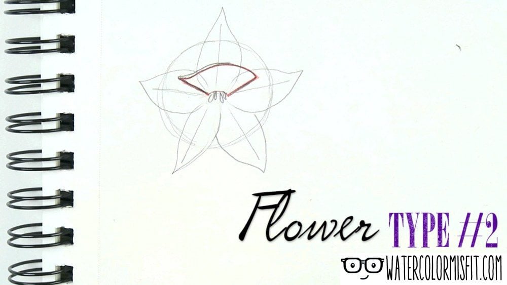 How to draw ink a hyacinth flower