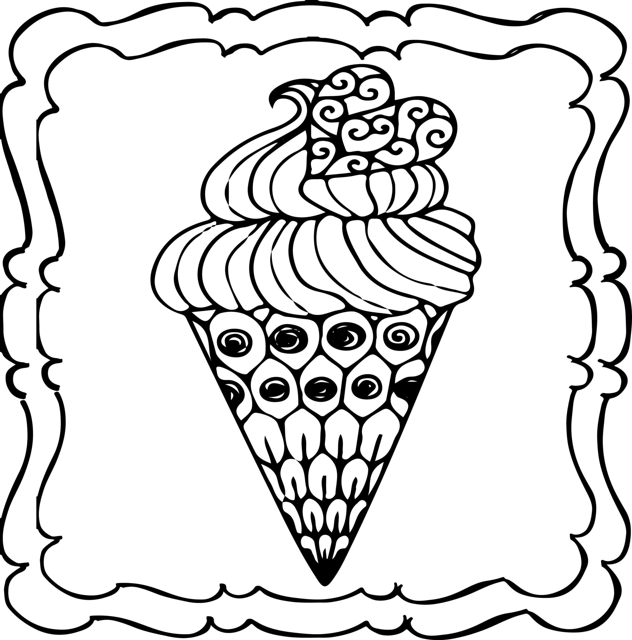 Ice cream coloring book easy and fun ice cream coloring book for kids made by teachers