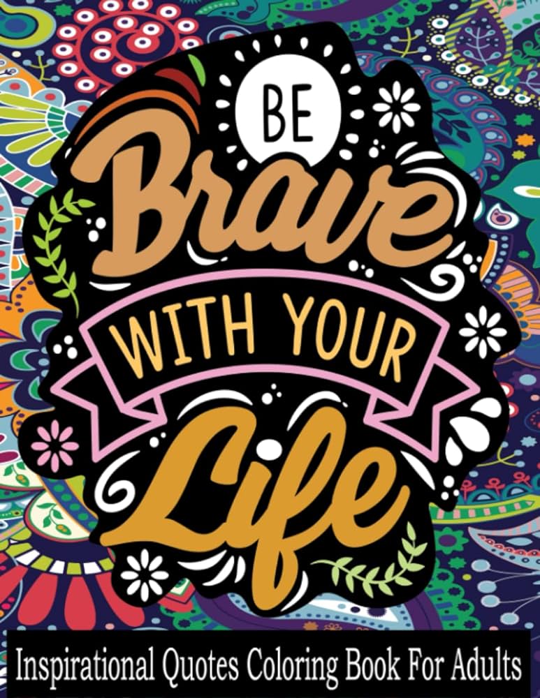 Inspirational quotes coloring book for adults feeling good today simple and fun large print coloring pages motivational quotes for women girls and seniors relaxation by house mh print