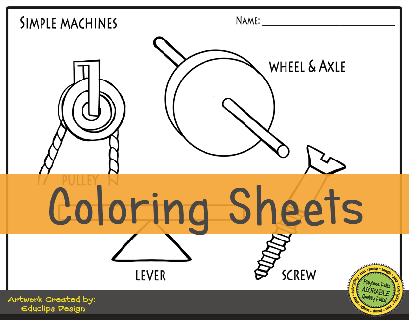 Machines activity preschool worksheets simple machines simple machines activities letter sort