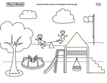 Simple machines on the playground simple machines simple machine projects alphabet coloring pages