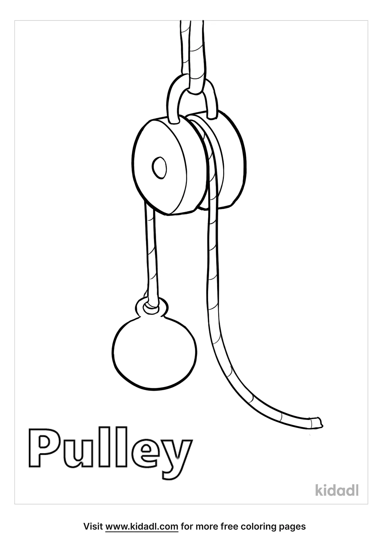 Free simple machine coloring page coloring page printables