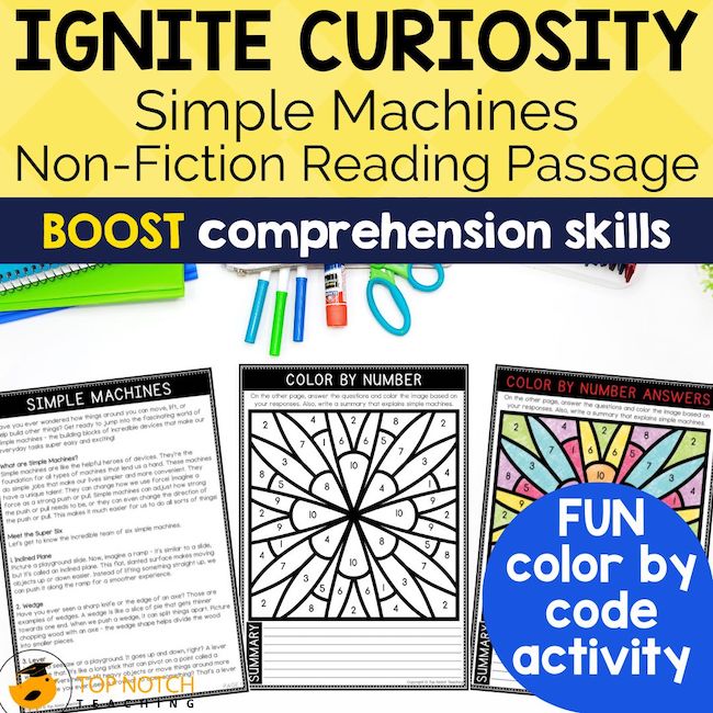 Simple machines worksheets
