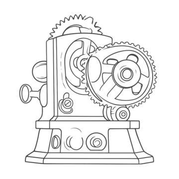 Simple machine png transparent images free download vector files