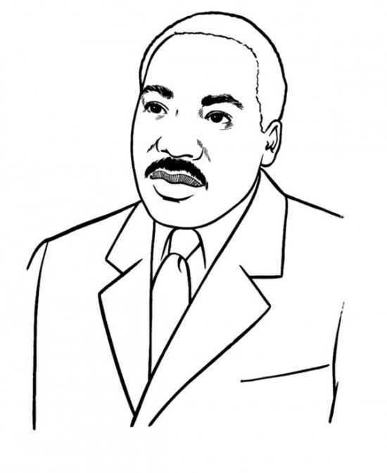 Martin luther king jr coloring pag and worksheets