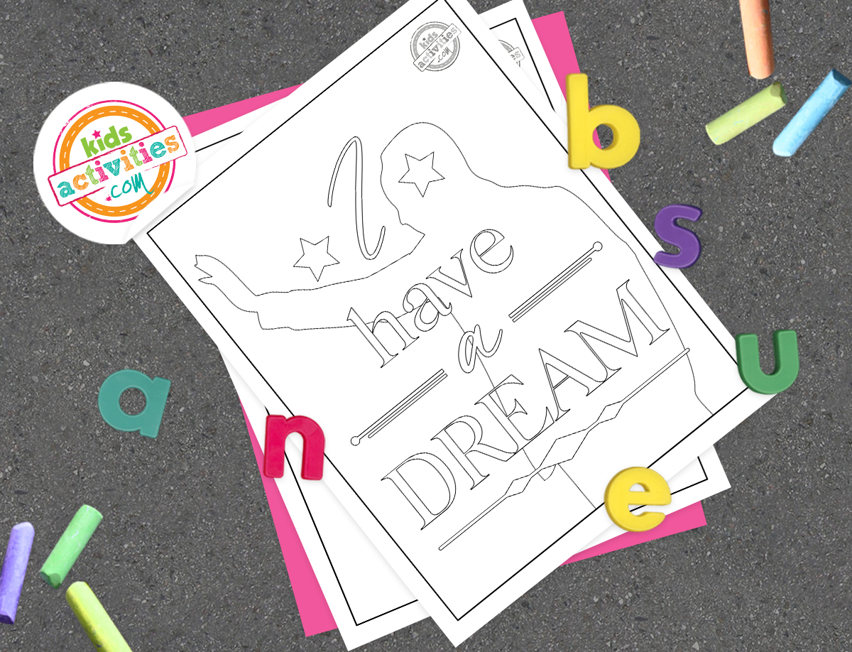 Free inspiring martin luther king jr coloring pages kids activities blog