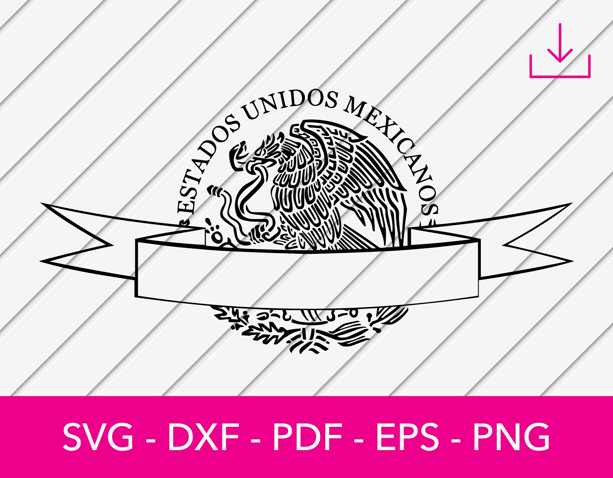 Mexican eagle svg mexico svg mexico coat of arms mexico flag svg mexican svg seal mexico flag clipart cut file png dxf cricut