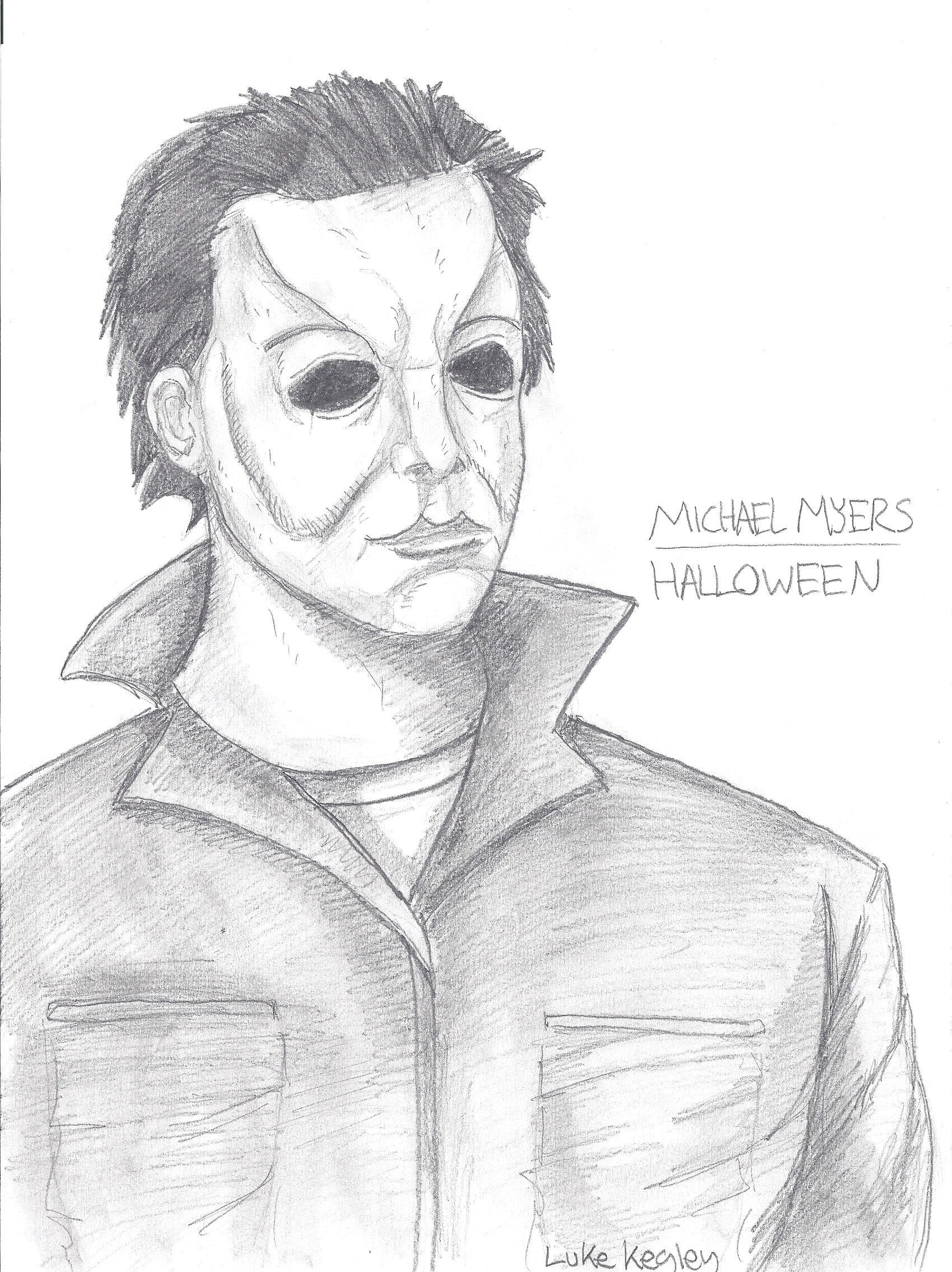 Michael myers by halloween on