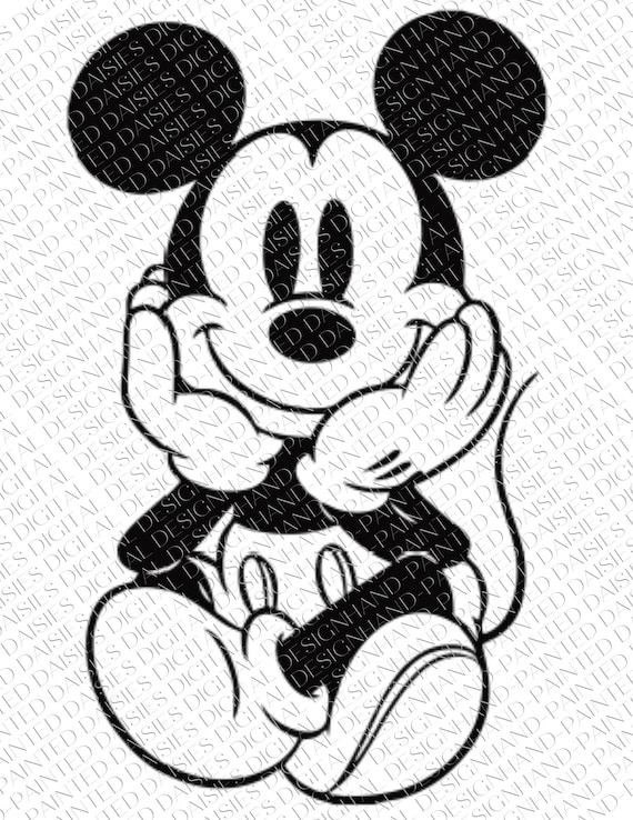 Mickey and minnie mouse coloring pages