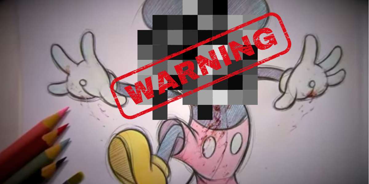 Youll never believe what this horror artist did to mickey mouse disney dining