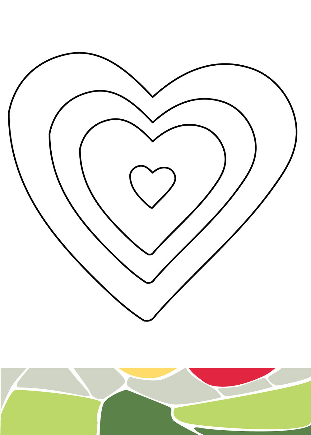 Heart small â workshed mosaics