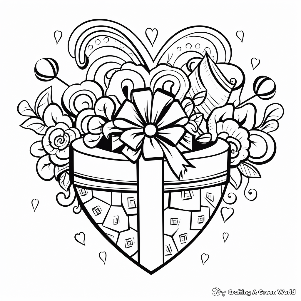 Present coloring pages