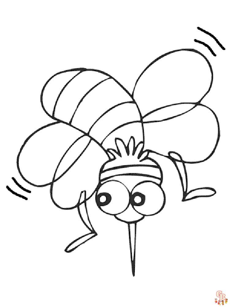 Printable insect coloring pages free for kids and adults