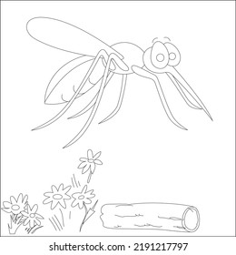 Mosquito line drawing images stock photos d objects vectors