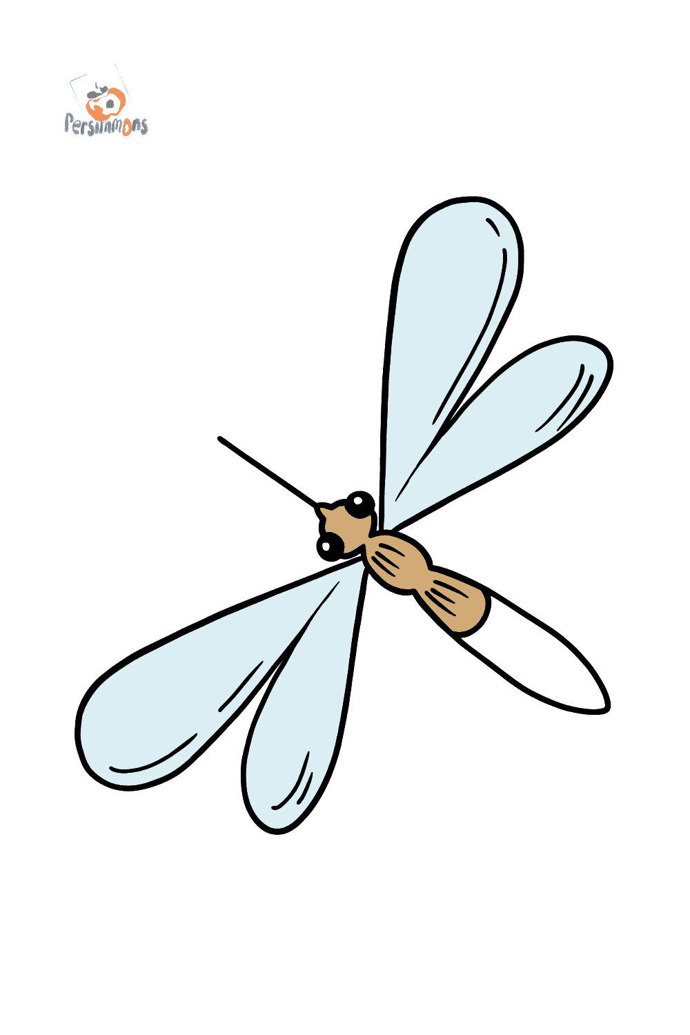 Mosquito coloring page â print and online free