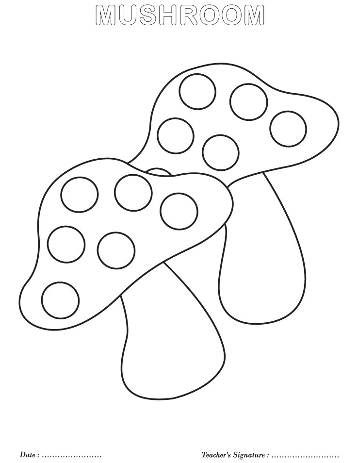Mushroom coloring page download free mushroom coloring page for kids best coloring pages