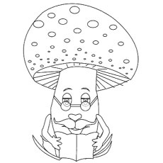 Top free pritable mushroom coloring pages online