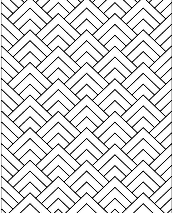Free easy to print pattern coloring pages