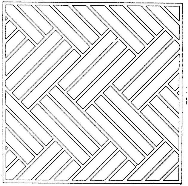 Colorful geometric shapes coloring page