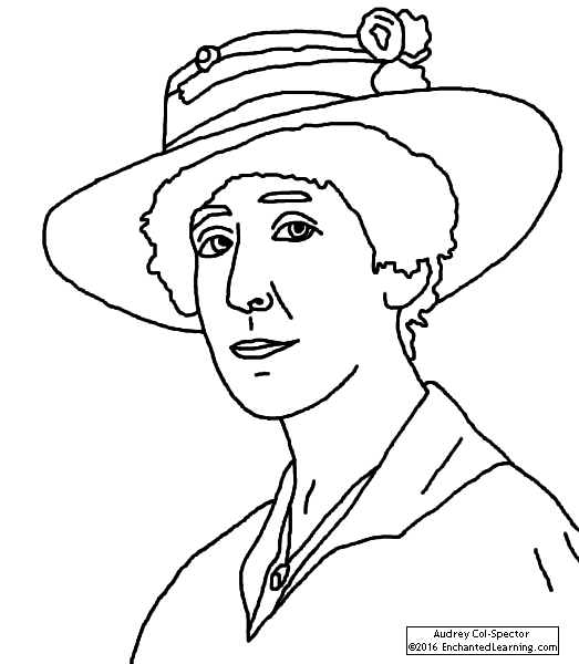 Jeannette rankin coloring page