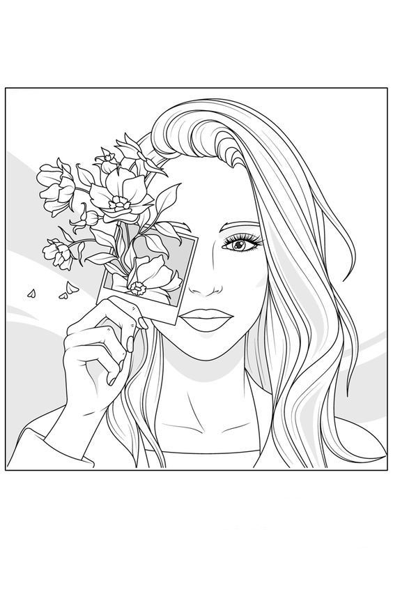 Pin by kerenna williams on art coloring book art people coloring pages coloring pages
