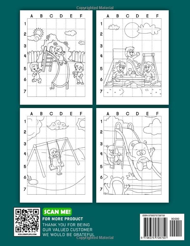 How to draw playground easy and simple drawing book for kids with step by step guide book to draw playground birthday gifts white elephants gifts by tierney nojus
