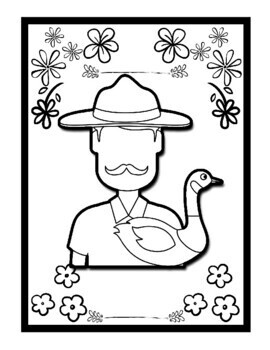 Park ranger easy morning work coloring pages easy printable coloring