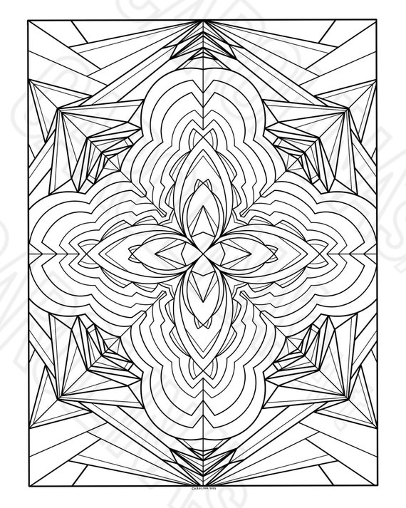Weird coloring page simple artwork for creative and relaxing activities print at home art sheets for stressfree and enjoyable playtime