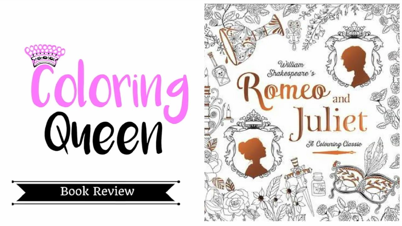 Romeo juliet a colouring classic