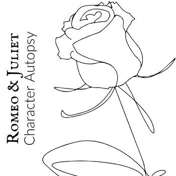 Romeo juliet character autopsy by literature n lattes tpt