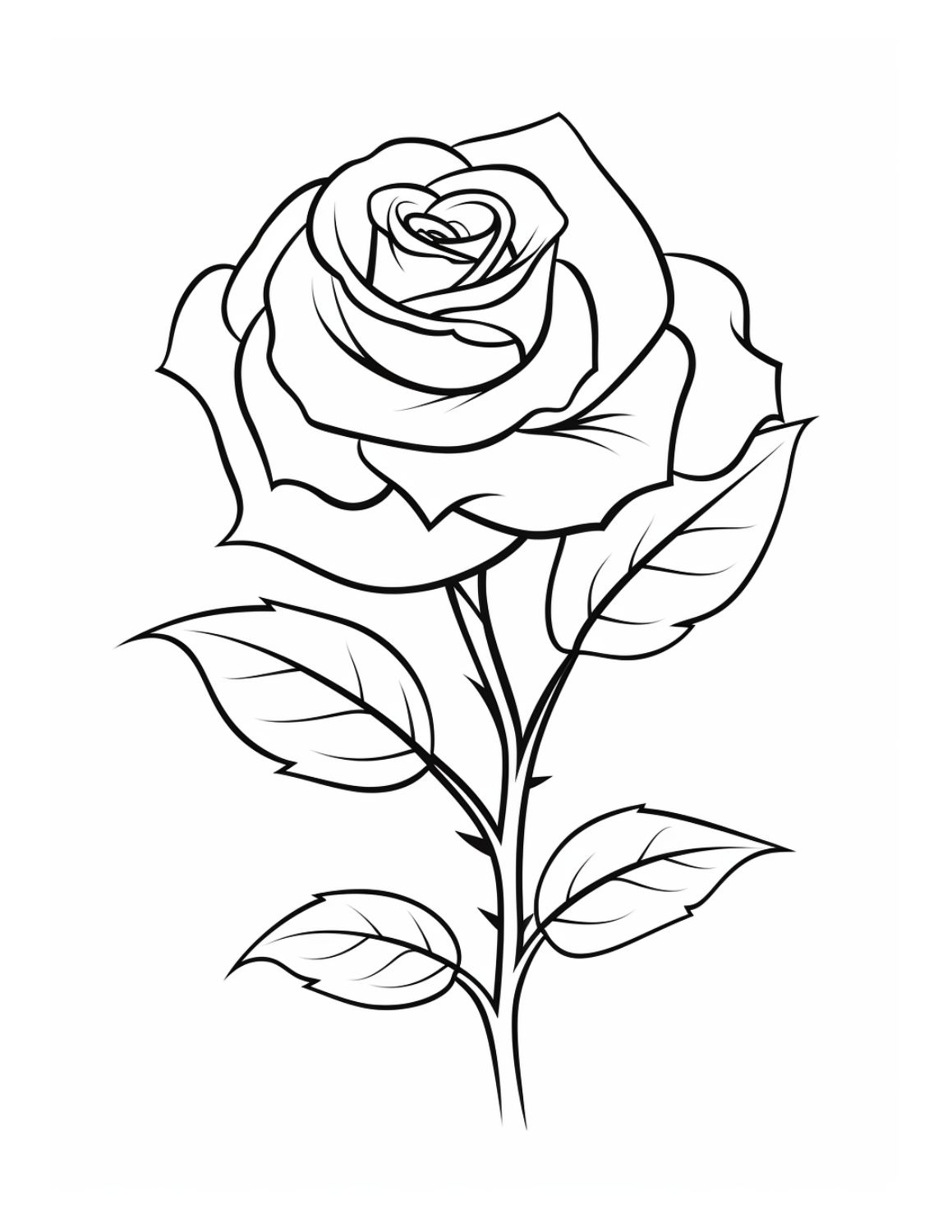 Free rose coloring pages for kids and adults to enjoy skip to my lou