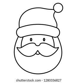 Santa face outline images stock photos d objects vectors