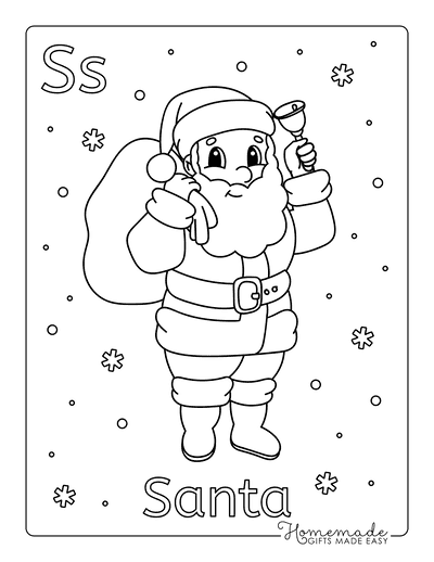 Best santa coloring pages for kids adults free printable pdfs