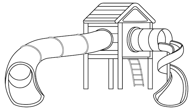Page coloring book house images