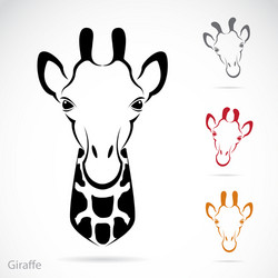 Giraffe tattoo vector images over