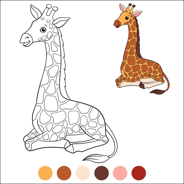 Giraffe tattoo vector images