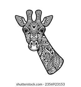 Giraffe tattoo stock photos and pictures