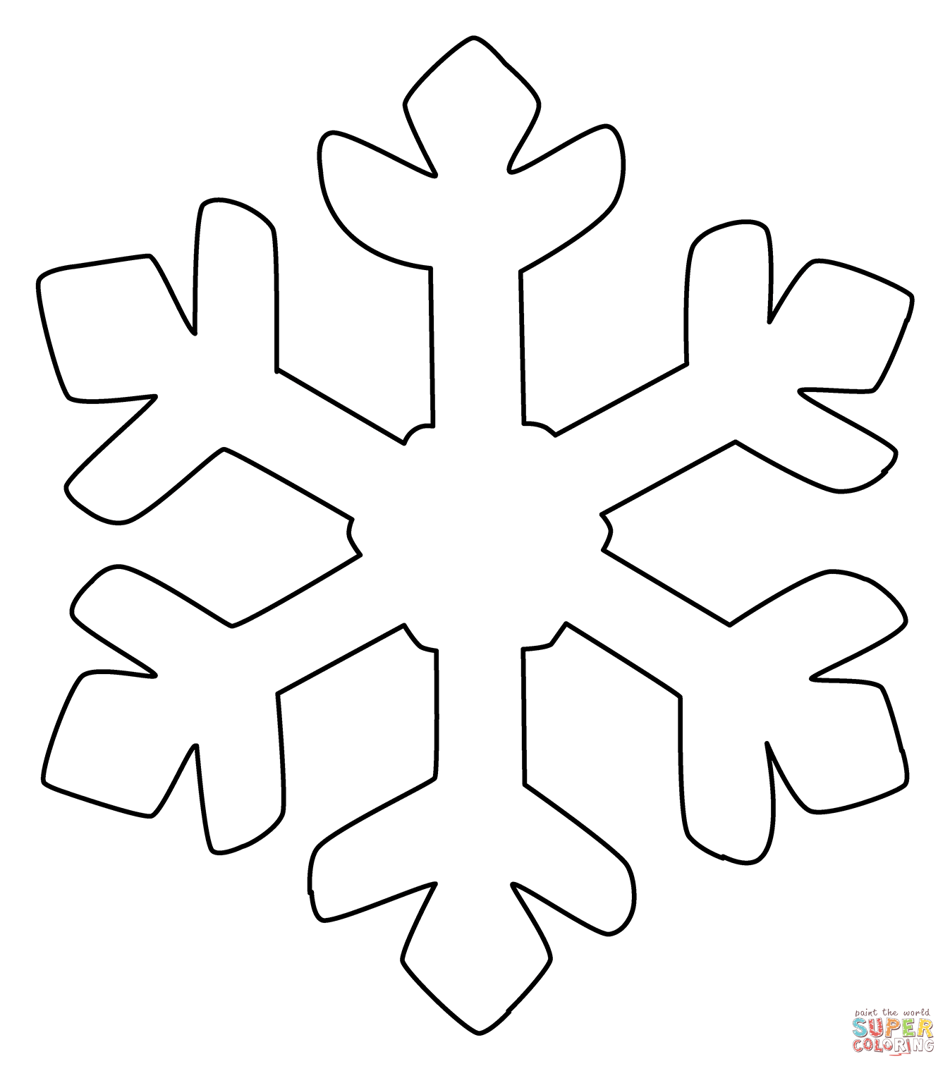 Snowflake emoji coloring page free printable coloring pages