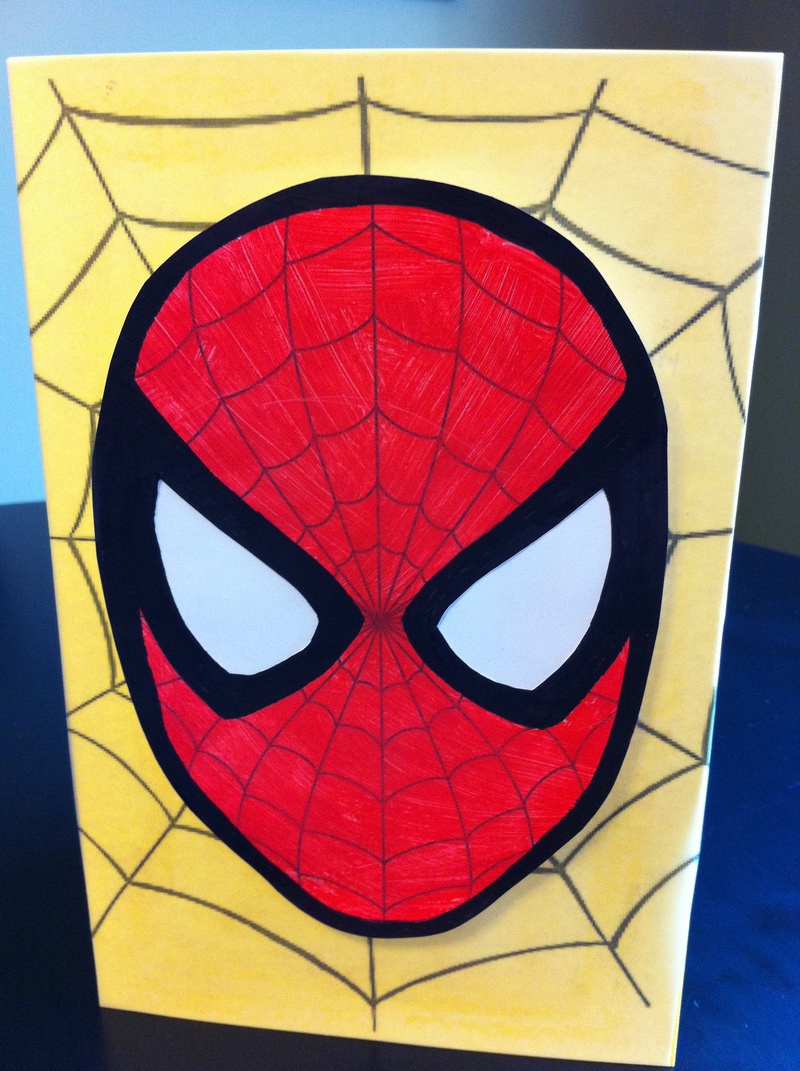 Spiderman card