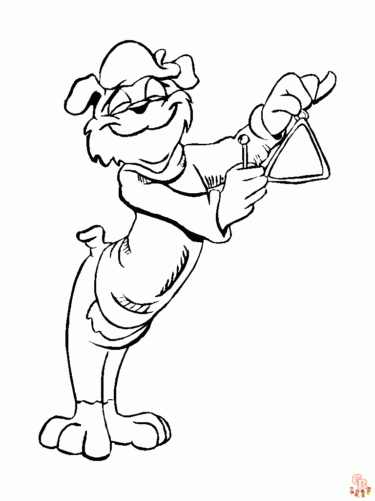 Music coloring pages for kids