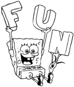 Sponge bob coloring pages free coloring pages