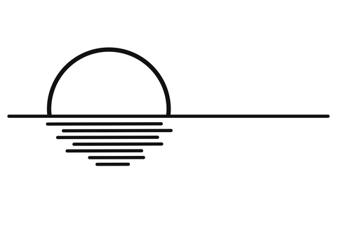 Sunset coloring page free printable coloring pages