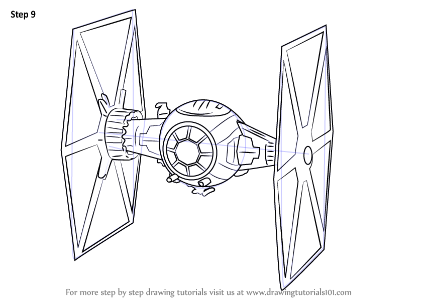 Learn how to draw tie fighter from star wars the force sketch coloring page star wars coloring book star wars tattoo star wars art drawings