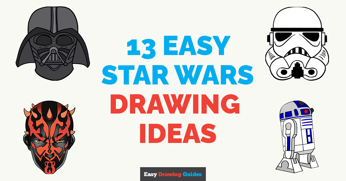 Star wars drawings easy drawing guides