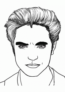 Free vampire coloring pages to print