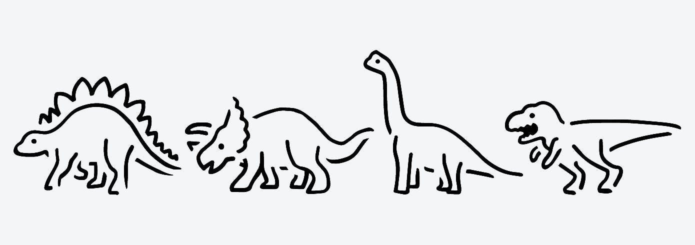 Dinosaur party semi