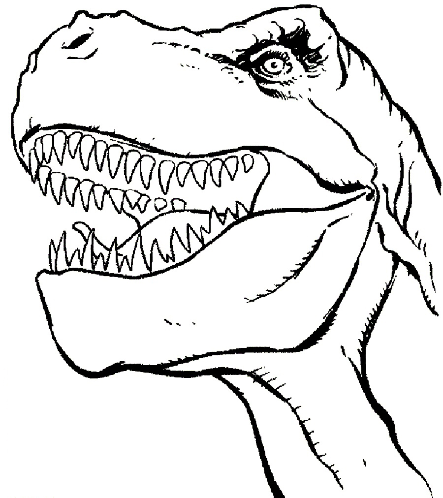 Free printable dinosaur coloring pages for kids